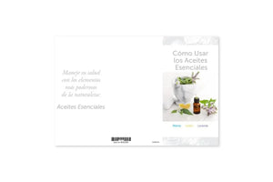 "How to Use Essential Oils: Peppermint Lemon and Lavender" Brochure (Pack of 25)