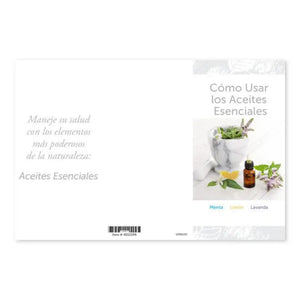 "How to Use Essential Oils: Peppermint Lemon and Lavender" Brochure (Pack of 25)