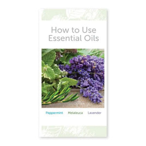 4052 - How to Use Essential Oils: Peppermint Melaleuca & Lavender Brochures (Pack of 25)