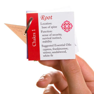 Chakras Card Set On Ring (Beginners Guide)