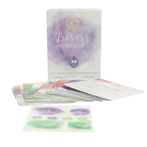 French Treasures Within Emotions And Essential Oil Affirmation Cards Bottle Labels