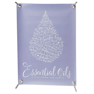 Dterra® Table Banner With Stand Oil Drop