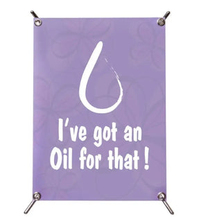 Dterra® Table Banner With Stand Oil For That