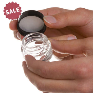 1/4 Oz. Glass Salve Container