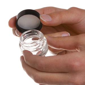 1/4 Oz. Glass Salve Container