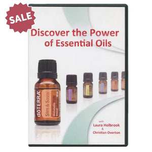 Discover the Power of Essential Oils" DVD (PAL European Format) and Card Insert"