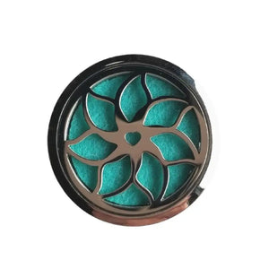 Lily Heart Stainless Steel Car Diffuser