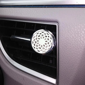 Mandala Stainless Steel Car Diffuser