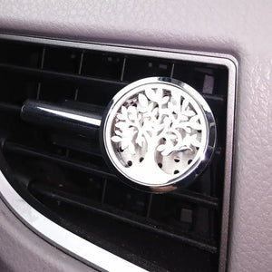 Leafy Tree Stainless Steel Car Diffuser