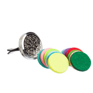 Sunflower Stainless Steel Car Diffuser