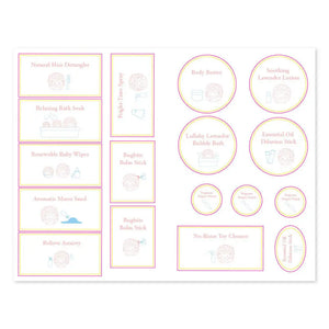 The Essential Child Recipe Booklet With Labels