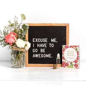 Roller Bottle Blends For Everyday Use Booklet And Label Set