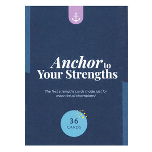 Anchor to Your Strengths" Card Deck (34 Cards)"