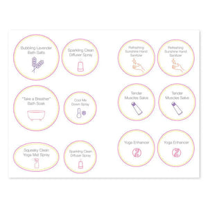 Essential Fitness Recipe Booklet With Labels
