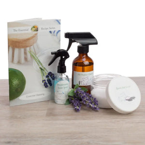 Essential Cleaning Recipe Booklet With Labels