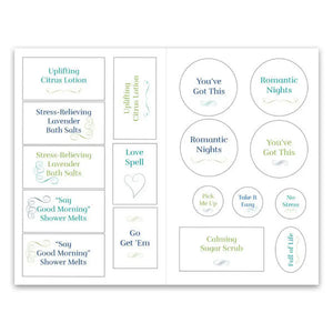 Essential Emotions Recipe Booklet With Labels