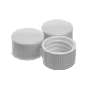 Caps For 1/4 5/8 And 1 Dram Vials (Pack Of 144) White