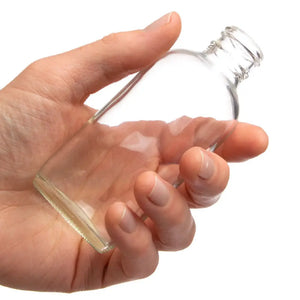 4 Oz. Clear Glass Bottle (24-400 Neck Size)