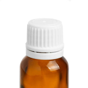 White Euro-Style Caps For Vials With Neck Size 18-415 (Pack Of 6)