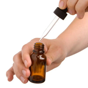 9157Dropk - 15 Ml Amber Glass Vial With Calibrated Dropper Cap Assembly (Pack Of 6)