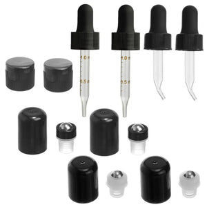 Closure Variety Pack For Standard Essential Oil Bottles 18-415 Neck (Pack Of 10)