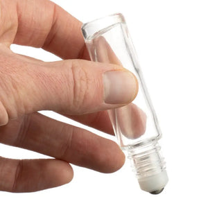 Patent-Pending Springlock Stainless Steel Rollers With Lids For 1/6 And 1/3 Oz. Roll-On Vials (Pack