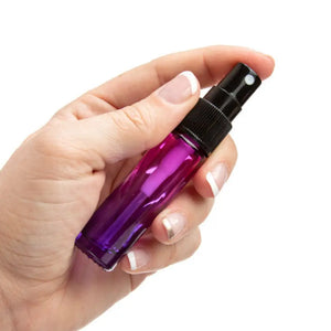 10 Ml Ombre Rainbow-Colored Glass Vials With Misting Sprayers (Pack Of 6)