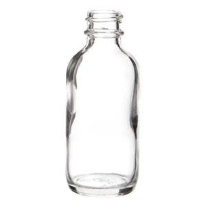 2 oz. Clear Glass Bottle (20-400 Neck Size)