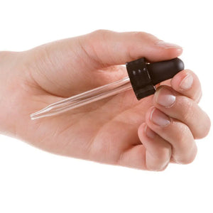 Dropper Cap Assemblies For 1 Oz. Glass Bottles 20-400 Neck Size (Pack Of 12)