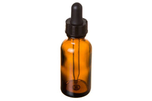1 oz. Amber Glass Bottles with Dropper Caps (Pack of 6)