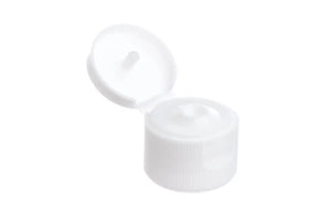 White Snap-top Cap, 20-410 Neck Size