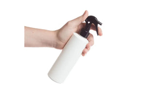 8 Oz. White Plastic Bottle (24-410 Neck Size)