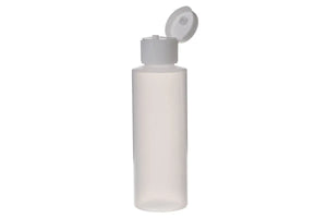 4 Oz. Natural Plastic Bottle (24-410 Neck Size)