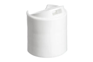 White, Disc-top Cap (24-410 Neck Size)