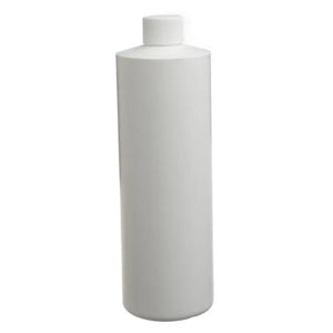 16 oz. White Plastic Bottle with Induction Seal Cap