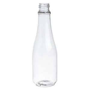 8 oz. Clear PET Plastic Woozy Bottle (24-410 Neck Size)