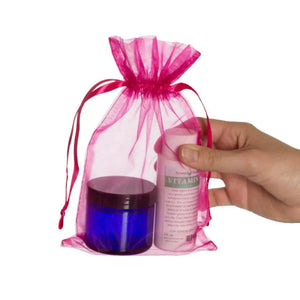 Large 8 X 4¾ Organza Gift Bags (Set Of 10)