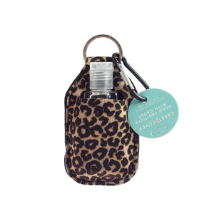 Care Cover Hand Sanitizer With Travel Leopard