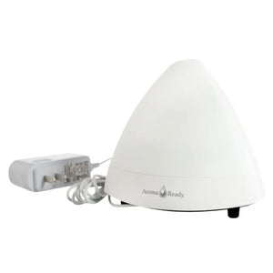 Airmid Ultrasonic Diffuser pictured with charging cable