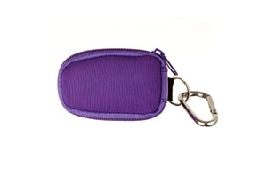 Aroma Ready Key Chain Case (Holds 8 Sample Vials) Purple