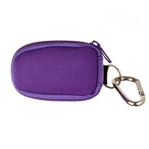 Aroma Ready Key Chain Case (Holds 8 Sample Vials) Purple