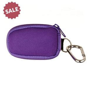Aroma Ready Key Chain Case (Holds 8 Sample Vials) Purple