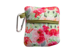 Aroma Ready Fold-Over Case For Roll-Ons (Holds 3 Vials) White Floral