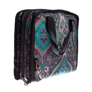 Essential Oil Storage Case with Clear Accessories Pocket (Holds 54 Vials)
