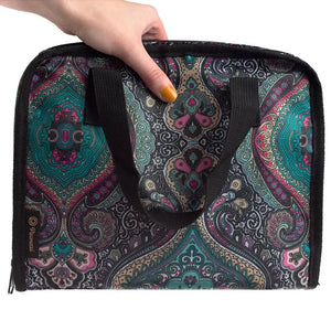 Essential Oil Storage Case With Clear Accessories Pocket (Holds 54 Vials)