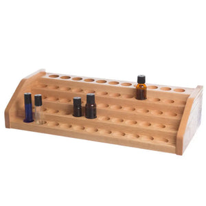 Extended 5-Tier Oak Display Riser (Holds 57 Vials)