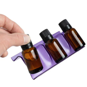 3-Row Plastic Essential Oil Tray (Holds 15 Vials)
