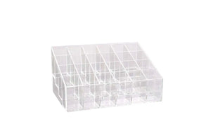 4-Tier Clear Plastic Display Riser (Holds 24 Vials)