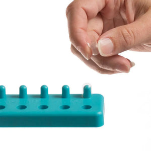 Plastic 00 Capsule Holder (6 Slots/6 Pegs)