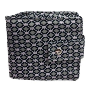 Fold-Over Snap Case For Roll-Ons (Holds 8 Vials) Blue Diamond